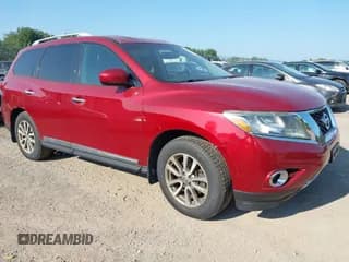 ✅ 2014 Nissan Pathfinder SL • VIN: 5N1AR2MM5EC647126 • Lot: 43008646. Listed on IAAI with 152,928 mi. Free auction sales archive from the USA and detailed vehicle history report at DreamBid. Image 1.