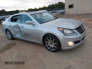 ✅ 2013 Hyundai Equus Signature • VIN: KMHGH4JHXDU066522 • Лот: 43413127. Опубликован ранее на IAAI с пробегом 97 363 миль. Бесплатный доступ к архиву аукционных продаж из США и подробный отчёт об истории автомобиля на DreamBid. Изображение 1.