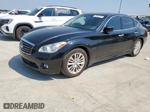 ✅ 2012 Infiniti M Hybrid • VIN: JN1EY1AP8CM910317 • Lot: 69502795. Wystawiony na Copart z przebiegiem 105 271 mil. Bezpłatny archiwum sprzedaży aukcyjnych z USA i szczegółowy raport historii pojazdu na DreamBid. Zdjęcie 1.