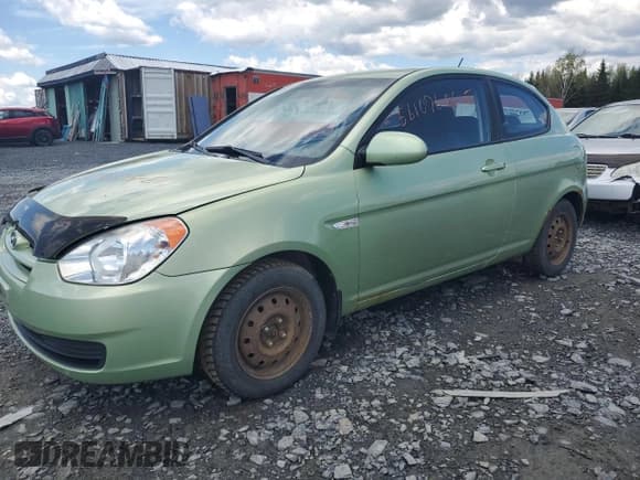 ✅ 2008 Hyundai Accent GS • VIN: KMHCN35C08U077129 • Лот: 56107605. Опубликован ранее на Copart с пробегом 118 841 миль. Бесплатный доступ к архиву аукционных продаж из США и подробный отчёт об истории автомобиля на DreamBid. Изображение 1.