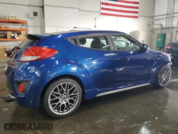 ✅ 2017 Hyundai Veloster Turbo • VIN: KMHTC6AE0HU314121 • Lot: 41515105. Wystawiony na Copart z przebiegiem 56 148 mil. Bezpłatny archiwum sprzedaży aukcyjnych z USA i szczegółowy raport historii pojazdu na DreamBid. Zdjęcie 3.