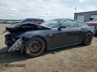 ✅ 2024 Ford Mustang GT • VIN: 1FA6P8CF6R5412403 • Лот: 68157675. Опубликован ранее на Copart с пробегом 23 660 миль. Бесплатный доступ к архиву аукционных продаж из США и подробный отчёт об истории автомобиля на DreamBid. Изображение 1.