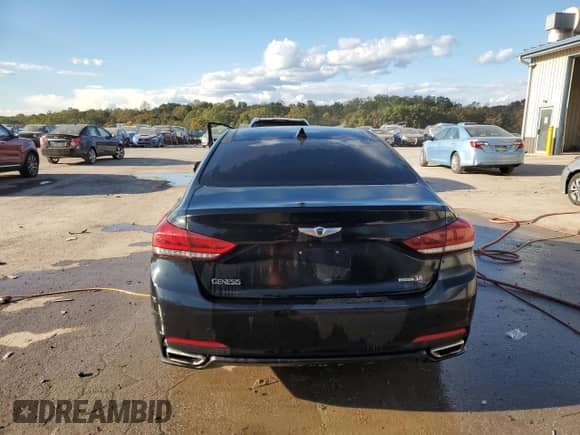 2015 Hyundai Genesis 3.8L z VIN KMHGN4JE4FU050463, wystawiony jako Copart lot #75496804 z przebiegiem 149 093 mil mil oraz Szkoda całkowita • Salvage title. Historia ofert i sprzedaży dostępna na DreamBid. Obrazek 6.