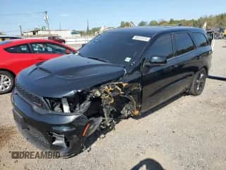 2021 Dodge Durango R/T with VIN 1C4SDJCT6MC579055, listed as a Copart auction lot 80424515 with 51,678 mi miles and Salvage title. Bid and sale history available at DreamBid. Image 1.