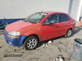 2005 Chevrolet Aveo SVM z VIN KL1TD52655B340117, wystawiony jako Copart lot #88163475 z przebiegiem 212 753 mil mil oraz Szkoda całkowita • Salvage title. Historia ofert i sprzedaży dostępna na DreamBid. Obrazek 1.