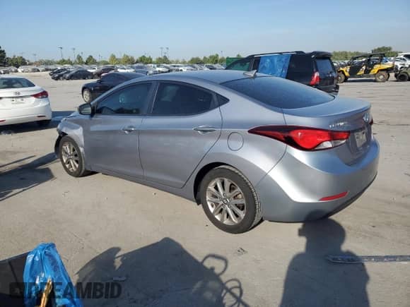 2016 Hyundai Elantra SE with VIN 5NPDH4AE5GH728633, listed as a Copart auction lot 82176685 with 70,209 mi miles and Salvage title. Bid and sale history available at DreamBid. Image 2.