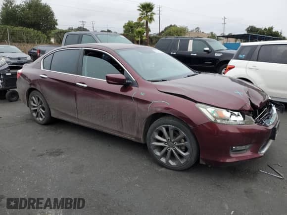 2014 Honda Accord Sport с VIN 1HGCR2F52EA130575, выставлен на аукционе Copart как лот 86494435 с пробегом 185 210 миль миль и Списание • Salvage title. История ставок и продаж доступна на DreamBid. Изображение 4.