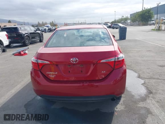 ✅ 2014 Toyota Corolla L • VIN: 5YFBURHE7EP157748 • Lot: 43525987. Listed on IAAI with 155,104 mi. Free auction sales archive from the USA and detailed vehicle history report at DreamBid. Image 16.