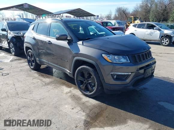 2020 Jeep Compass Latitude с VIN 3C4NJDBB5LT101115, выставлен на аукционе IAAI как лот 41857821 с пробегом 35 550 миль миль и . История ставок и продаж доступна на DreamBid. Изображение 1.
