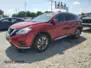 2016 Nissan Murano SV with VIN 5N1AZ2MHXGN129247, listed as a Copart auction lot 67581415 with 25,869 mi miles and Salvage title. Bid and sale history available at DreamBid. Image 1.