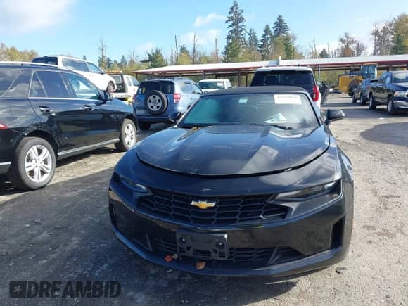 2023 Chevrolet Camaro 1LT with VIN 1G1FB3DX4P0148166, listed as a IAAI auction lot 43575058 with 43,118 mi miles and . Bid and sale history available at DreamBid. Image 12.