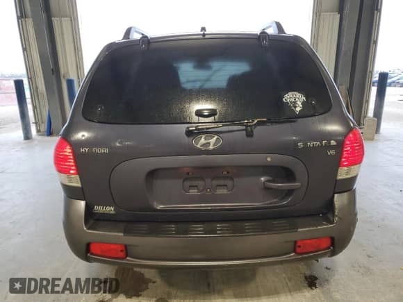 2006 Hyundai Santa Fe GLS z VIN KM8SC13D16U105454, wystawiony jako Copart lot #44218575 z przebiegiem 118 579 mil mil oraz Czysty tytuł • Clean title. Historia ofert i sprzedaży dostępna na DreamBid. Obrazek 6.