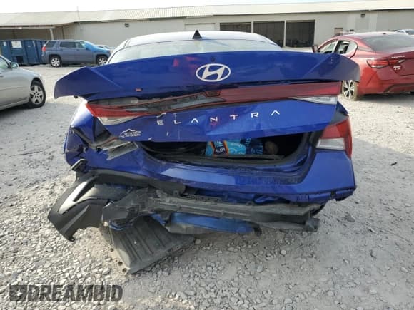 ✅ 2024 Hyundai Elantra SEL • VIN: KMHLM4DG0RU809175 • Lot: 69300385. Listed on Copart with 18,023 mi. Free auction sales archive from the USA and detailed vehicle history report at DreamBid. Image 6.