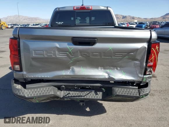 ✅ 2023 Chevrolet Colorado 2WD Work Truck • VIN: 1GCPSBEK7P1254095 • Lot: 56364505. Listed on Copart with 11,400 mi. Free auction sales archive from the USA and detailed vehicle history report at DreamBid. Image 6.