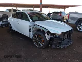 2022 Lexus IS 350 F Sport with VIN JTHGZ1B28N5056950, listed as a IAAI auction lot 43328669 with 29,373 mi miles and . Bid and sale history available at DreamBid. Image 1.