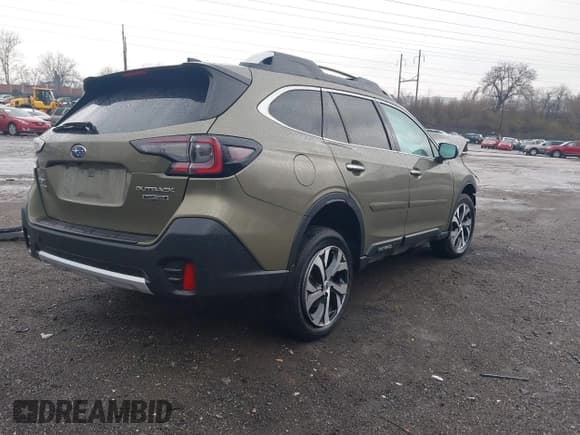 ✅ 2020 Subaru Outback Touring • VIN: 4S4BTAPC9L3267268 • Lot: 41865981. Listed on IAAI with Not provided. Free auction sales archive from the USA and detailed vehicle history report at DreamBid. Image 4.