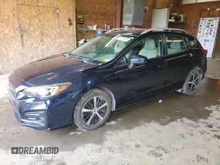2019 Subaru Impreza Premium z VIN 4S3GTAD66K3742768, wystawiony jako Copart lot #86726845 z przebiegiem 72 550 mil mil oraz Szkoda całkowita • Salvage title. Historia ofert i sprzedaży dostępna na DreamBid. Obrazek 1.