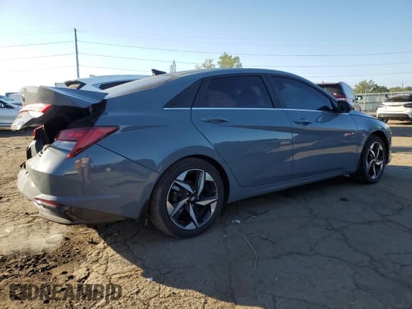 ✅ 2023 Hyundai Elantra Limited • VIN: KMHLN4AJ3PU034476 • Lot: 81863235. Listed on Copart with 46,311 mi. Free auction sales archive from the USA and detailed vehicle history report at DreamBid. Image 3.