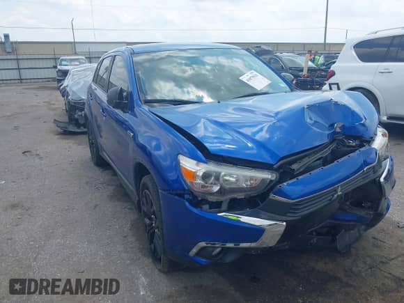 2017 Mitsubishi Outlander ES with VIN JA4AP3AUXHZ045208, listed as a IAAI auction lot 43075531 with 90,714 mi miles and . Bid and sale history available at DreamBid. Image 1.