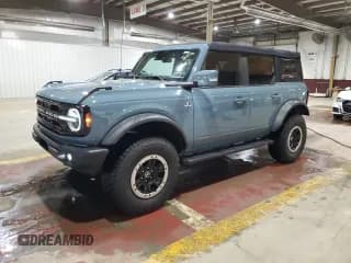 ✅ 2021 Ford Bronco Big Bend • VIN: 1FMEE5DP8MLA87979 • Lot: 93064095. Listed on Copart with 52,542 mi. Free auction sales archive from the USA and detailed vehicle history report at DreamBid. Image 1.