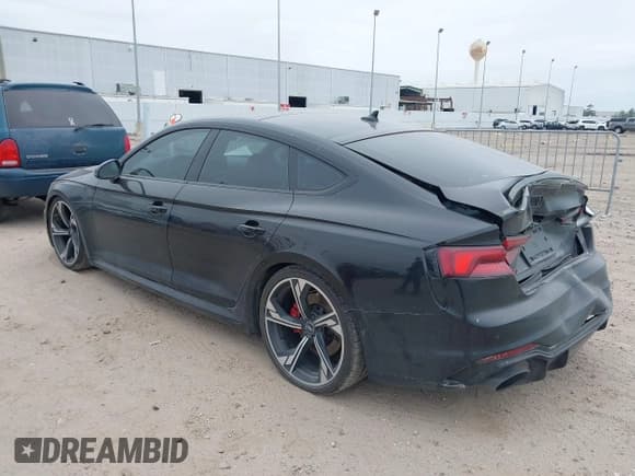 ✅ 2019 Audi RS 5 Sportback • VIN: WUABWCF59KA900598 • Lot: 41520850. Listed on IAAI with 96,420 mi. Free auction sales archive from the USA and detailed vehicle history report at DreamBid. Image 3.