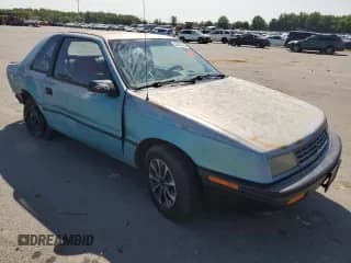 ✅ 1992 Plymouth Sundance • VIN: 1P3XP24D7NN120553 • Lot: 68472794. Listed on Copart with 148,535 mi. Free auction sales archive from the USA and detailed vehicle history report at DreamBid. Image 4.