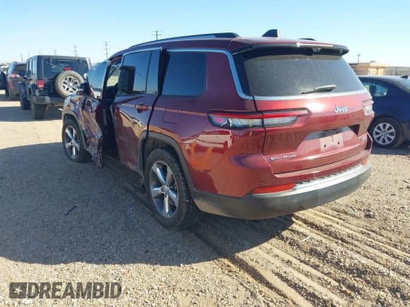 ✅ 2022 Jeep Grand Cherokee Limited • VIN: 1C4RJKBG2N8530098 • Лот: 43351737. Опубликован ранее на IAAI с пробегом 32 752 миль. Бесплатный доступ к архиву аукционных продаж из США и подробный отчёт об истории автомобиля на DreamBid. Изображение 3.