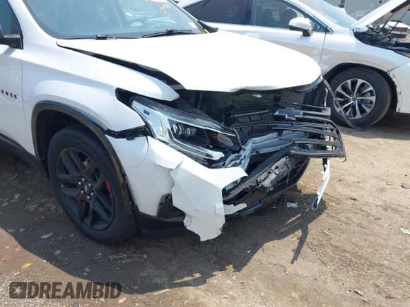 2021 Chevrolet Traverse Premier z VIN 1GNERKKW9MJ224531, wystawiony jako IAAI lot #42418665 z przebiegiem 49 188 mil mil oraz . Historia ofert i sprzedaży dostępna na DreamBid. Obrazek 6.