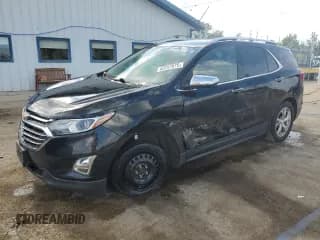 ✅ 2018 Chevrolet Equinox Premier • VIN: 3GNAXPEUXJL154361 • Лот: 63257075. Опубликован ранее на Copart с пробегом 123 677 миль. Бесплатный доступ к архиву аукционных продаж из США и подробный отчёт об истории автомобиля на DreamBid. Изображение 1.