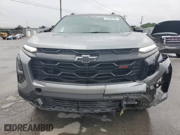 2025 Chevrolet Equinox FWD RS с VIN 3GNAXLEG1SL226410, выставлен на аукционе Copart как лот 57580165 с пробегом 8 079 миль миль и Списание • Salvage title. История ставок и продаж доступна на DreamBid. Изображение 5.
