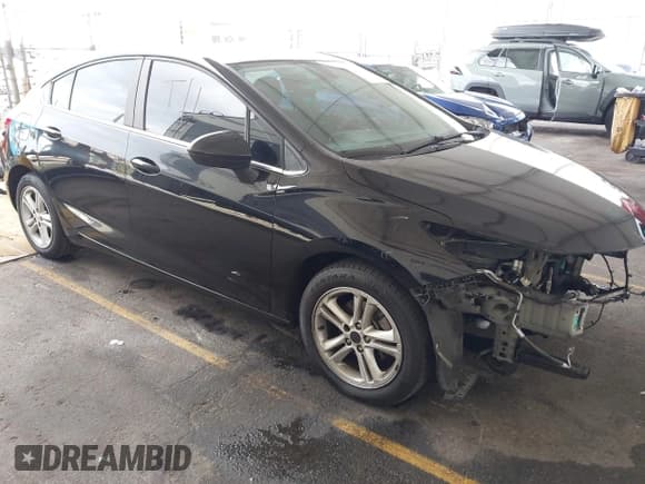 ✅ 2017 Chevrolet Cruze LT • VIN: 3G1BE6SMXHS606559 • Lot: 43421085. Listed on IAAI with 161,150 mi. Free auction sales archive from the USA and detailed vehicle history report at DreamBid. Image 1.