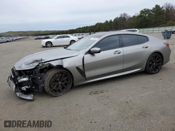 ✅ 2022 BMW 8 Series M850i • VIN: WBAGV8C02NCJ60944 • Lot: 71760253. Listed on Copart with 6,350 mi. Free auction sales archive from the USA and detailed vehicle history report at DreamBid. Image 1.