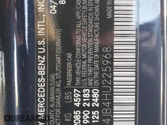 ✅ 2017 Mercedes-Benz C 300 • VIN: 55SWF4JB4HU225968 • Lot: 91599035. Wystawiony na Copart z przebiegiem 194 885 mil. Bezpłatny archiwum sprzedaży aukcyjnych z USA i szczegółowy raport historii pojazdu na DreamBid. Zdjęcie 12.