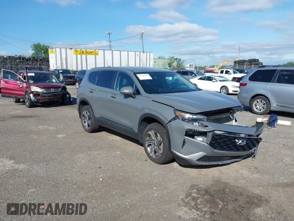✅ 2021 Hyundai Santa Fe SE • VIN: 5NMS1DAJ9MH371538 • Lot: 42288385. Listed on IAAI with 30,457 mi. Free auction sales archive from the USA and detailed vehicle history report at DreamBid. Image 1.
