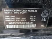 ✅ 2014 BMW 3 Series 320i xDrive • VIN: WBA3C3C50EF985544 • Lot: 91004335. Listed on Copart with 135,876 mi. Free auction sales archive from the USA and detailed vehicle history report at DreamBid. Image 13.