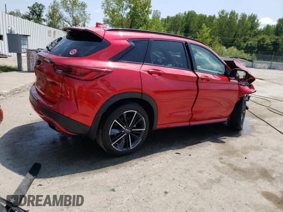 ✅ 2025 Infiniti QX50 Sport • VIN: 3PCAJ5FB0SF109733 • Lot: 69410405. Wystawiony na Copart z przebiegiem 3 087 mil. Bezpłatny archiwum sprzedaży aukcyjnych z USA i szczegółowy raport historii pojazdu na DreamBid. Zdjęcie 3.
