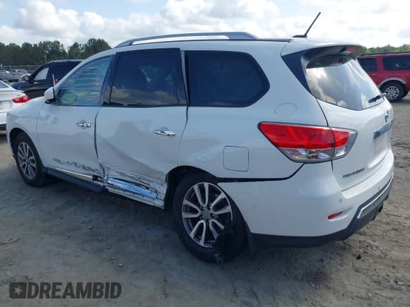 ✅ 2015 Nissan Pathfinder S • VIN: 5N1AR2MN1FC683292 • Lot: 41964246. Wystawiony na IAAI z przebiegiem 155 326 mil. Bezpłatny archiwum sprzedaży aukcyjnych z USA i szczegółowy raport historii pojazdu na DreamBid. Zdjęcie 3.