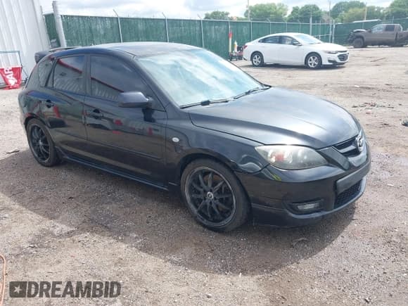 ✅ 2008 Mazda 3 Mazdaspeed3 GT • VIN: JM1BK34L581174807 • Lot: 42348551. Listed on IAAI with 183,141 mi. Free auction sales archive from the USA and detailed vehicle history report at DreamBid. Image 1.