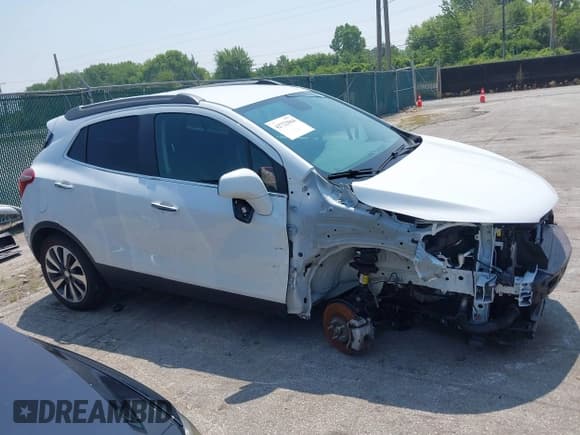 ✅ 2022 Buick Encore Preferred • VIN: KL4CJESM4NB566482 • Lot: 42722964. Listed on IAAI with 17,449 mi. Free auction sales archive from the USA and detailed vehicle history report at DreamBid. Image 14.