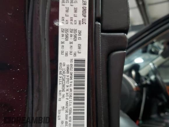 ✅ 2012 Jeep Grand Cherokee Overland • VIN: 1C4RJFCG0CC200346 • Lot: 85882075. Listed on Copart with 161,948 mi. Free auction sales archive from the USA and detailed vehicle history report at DreamBid. Image 13.