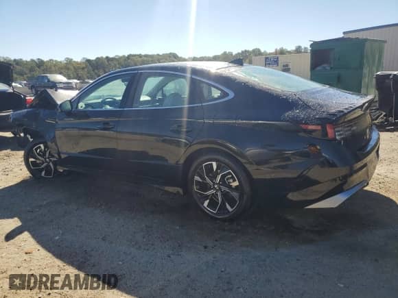 2025 Hyundai Sonata SEL with VIN KMHL64JA3SA436702, listed as a Copart auction lot 89636305 with 32,349 mi miles and Non repairable. Bid and sale history available at DreamBid. Image 2.