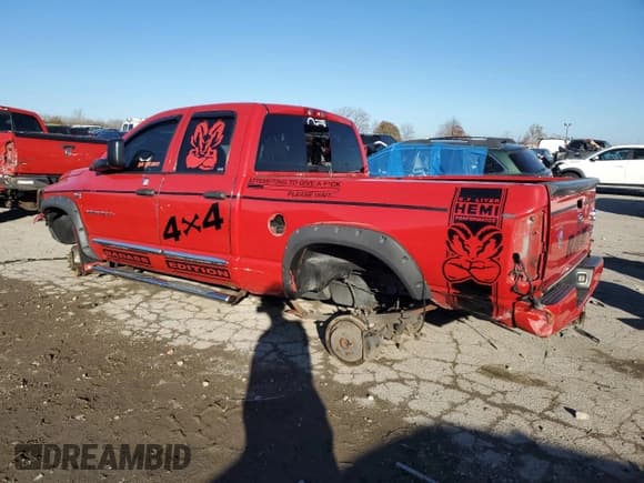 ✅ 2007 Dodge 1500 SLT • VIN: 1D7HU18237S231806 • Lot: 79655054. Wystawiony na Copart z przebiegiem 229 740 mil. Bezpłatny archiwum sprzedaży aukcyjnych z USA i szczegółowy raport historii pojazdu na DreamBid. Zdjęcie 2.