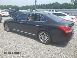 2014 Hyundai Equus Signature z VIN KMHGH4JH4EU074679, wystawiony jako Copart lot #56581505 z przebiegiem 118 846 mil mil oraz Szkoda całkowita • Salvage title. Historia ofert i sprzedaży dostępna na DreamBid. Obrazek 2.