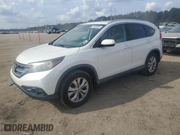 ✅ 2013 Honda CR-V EX-L • VIN: 5J6RM3H70DL011691 • Lot: 93499905. Listed on Copart with 173,721 mi. Free auction sales archive from the USA and detailed vehicle history report at DreamBid. Image 1.