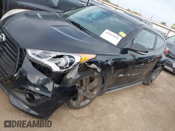 ✅ 2015 Hyundai Veloster Turbo • VIN: KMHTC6AE4FU238948 • Lot: 43525056. Listed on IAAI with 90,835 mi. Free auction sales archive from the USA and detailed vehicle history report at DreamBid. Image 6.