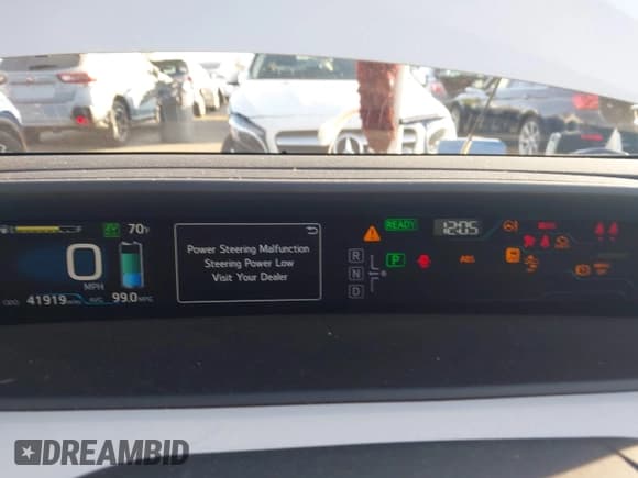 ✅ 2017 Toyota Prius Plus • VIN: JTDKARFP3H3027184 • Lot: 43595383. Listed on IAAI with 41,919 mi. Free auction sales archive from the USA and detailed vehicle history report at DreamBid. Image 7.