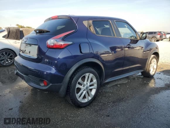 ✅ 2015 Nissan Juke SV • VIN: JN8AF5MR7FT505506 • Lot: 93729405. Listed on Copart with Not provided. Free auction sales archive from the USA and detailed vehicle history report at DreamBid. Image 3.