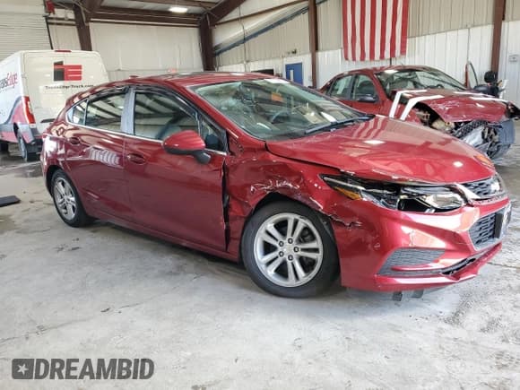 ✅ 2017 Chevrolet Cruze LT • VIN: 3G1BE6SM6HS593843 • Lot: 91370985. Listed on Copart with 40,902 mi. Free auction sales archive from the USA and detailed vehicle history report at DreamBid. Image 4.