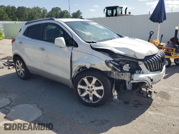✅ 2013 Buick Encore Premium • VIN: KL4CJDSB2DB198620 • Lot: 64636385. Listed on Copart with 166,187 mi. Free auction sales archive from the USA and detailed vehicle history report at DreamBid. Image 4.