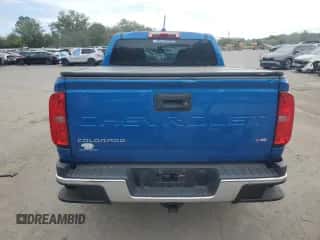 2022 Chevrolet Colorado 4WD Work Truck z VIN 1GCGTBEN3N1258228, wystawiony jako Copart lot #71252075 z przebiegiem 57 031 mil mil oraz Szkoda całkowita • Salvage title. Historia ofert i sprzedaży dostępna na DreamBid. Obrazek 6.